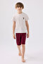 U.S. Polo Assn Boys Cream Bermuda Set - 3