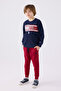 Boy's Navy Blue Tracksuit Set
