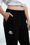 Girl's Pigment Printed Summer Regular Fit Black Sweatpants 342283W-C-V1 - 3