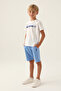 US Polo Assn Licensed Tonsurton Cream Boys' Bermuda Suit