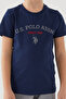U.s. Polo Assn Stamp Grey Detail Navy Blue Boy Bermuda Suit - 4