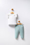 U.S. Polo Assn Baby Girl White Set - 4