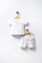 U.S. Polo Assn. Baby Boy White Baby Set