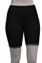 100% Cotton Women's Lace Black Tights 421 - 2