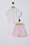 U.S. Polo Assn. Baby Girl White Baby Set - 2