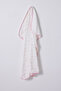 Baby Girl Pigment Printed Summer Regular Fit White Blanket Usb2497-C-V1