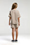 U.S. Polo Assn Girls' Cream Shorts Set - 5