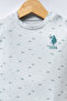 U.S. Polo Assn Baby Boy Green Set - 2