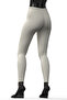 Women's 100% Cotton Ribbed Long Cream Ribbed Leggings 721 - 5