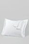 2 Pieces Eris Series Cotton Satin Hotel Pillowcase 50X70+5 Flounces