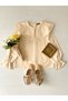 Cream Colored Big Collar Lace Poplin Blouse - 3