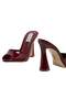 Womens Presecco Wine Patent Heels - 4