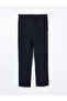 Lcw Modest Black Elastic Waist Women's Trousers - 7