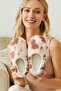 Puffy Women's House Slippers Winter Slippers Rubber Non-Sound Sole - 2