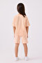 Girl's Yellow Bermuda Suit - 4