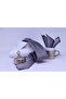 Woven Handkerchief Tie Men's Textile Light Gray
