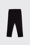 Boy's Elastic Waist Pleated Detailed Navy Blue Trousers - 4