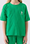 Girl's Green Bermuda Suit - 4