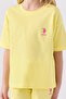 U.S. Polo Assn Girls' Yellow Bermuda Set - 4
