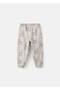 Patterned Cotton Jogger Pants - 2