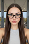 Pr Alessi Elegant & Stylish Women's Cat Eye Sunglasses – Blue Light Protection, Screen Glasses