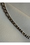 Lusora Accessory - Gold Color Figaro Chain Necklace - Men's / Women's Stylish Jewelry - 4