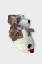 Unisex Glass-Eyed Winter Warm Slippers Vi̇zon - 3