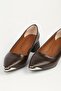 Brown Women's Heeled Shoes Pc-55146