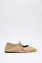 Babet 2524 - Lace-Up Blunt Beige Suede Women's Babet - 3