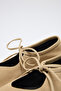 Babet 2524 - Lace-Up Blunt Beige Suede Women's Babet - 5