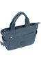 Shoulder Bag, Compact Zip-Top Tote in Water-Resistant Oxford, Front & Side Pocket - 3