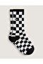 Checkerboard Crew Socks