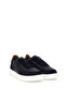 Navy Blue 100% Leather Casual Shoes 50315618-Vr033