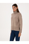 Mink Comfort Fit Wool Blend Turtleneck Sweater 50316667-Vr052 - 3