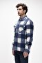 Men's Navy Blue Winter Lumberjack Shirt Torres - 2