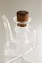 Borosilicate Glass Oil and Vinegar Set with Acacia Wood Stand, 250 ml Oil Bottle - 3