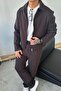 Brown Premium Relaxed Fit Boxy Jacket