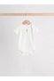 100% Organic Cotton Animal Printed White 4-Piece Hospital Discharge Set ALYAW4744 - 3