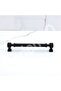 Furniture Drawer Kitchen Cabinet Cupboard Handles Kulb 22.4 cm 224 mm Striped Black Metal Handle - 4