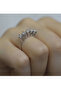 Zircon Stone Women's Stylish Ring - 2