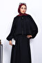 Black Jacket Skirted Modal Suit - 4