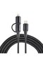 2025 NEW Arrival! XF-45 Type C to C & iPhone Charger 2 in 1 Multi Fast Charging Cable
