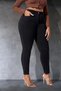 Women's Classic Black Plus Size Skinny Fit High Waist Full Lycra Soft Wear Jean C597-Classic - 5