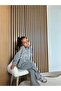 Girl's Wide-Leg Printed 3-Yarn Fabric Bottoms Set - 2