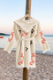100% Organic, Handcrafted Stone Print Waiter Boy Bathrobe - Pisi - 2