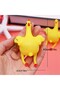 Antistress - Stress Reliever Egg-Laying Squeezable Soft Chicken Keychain Toy - 4