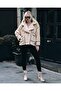 Plush Coat with Snap Closure, Comfortable Fit, Lined with Side Pockets - 3