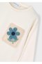 Winter Girl's Long Sleeve T-Shirt - Cream - 5