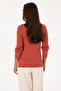 سترة نسائية أساسية برقبة على شكل حرف V من Dusty Rose 50307700-VR026 - 5