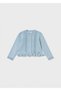 Summer-Seasonal Baby Girl Knitted Cardigan - Blue